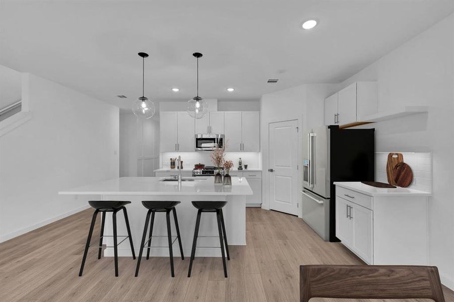 Furnished interior view inside a new home in Rolling Ridge, Van Alstyne (Image 30). Furnished interior view inside a new home in Rolling Ridge, Van Alstyne (Image 30).