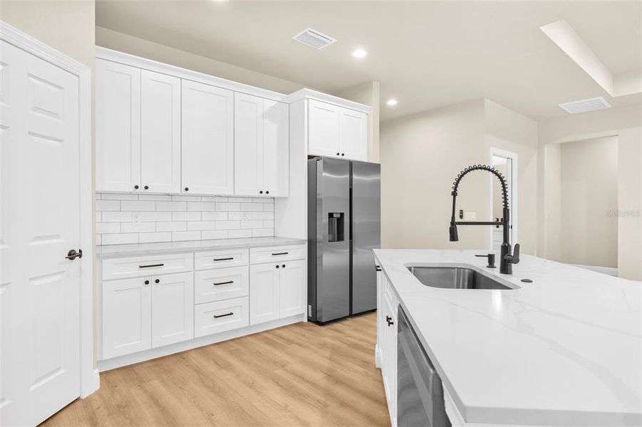 Furnished interior view inside a new home in , Weeki Wachee (Image 6). Furnished interior view inside a new home in , Weeki Wachee (Image 6).