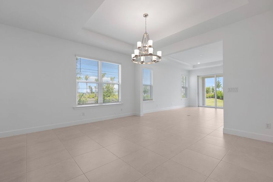 Spacious, unfurnished interior of a new home in Esplanade at Starling, Punta Gorda (Image 9). Spacious, unfurnished interior of a new home in Esplanade at Starling, Punta Gorda (Image 9).