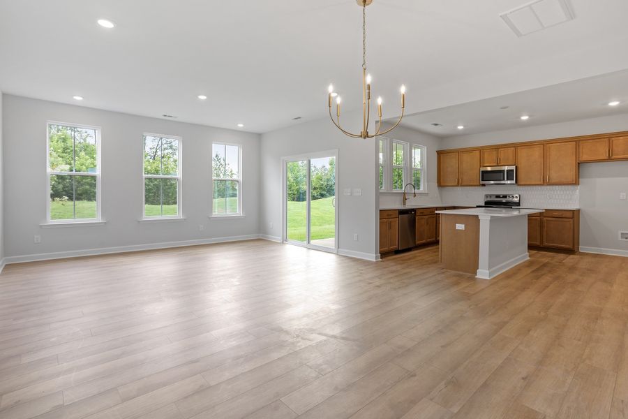 Spacious, unfurnished interior of a new home in Renaissance at White Oak, Garner (Image 15). Spacious, unfurnished interior of a new home in Renaissance at White Oak, Garner (Image 15).