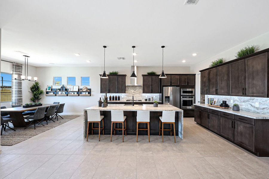 Representative furnished interior of a home built from the Sage by Mattamy Homes in Empire Pointe, Queen Creek (Image 20).