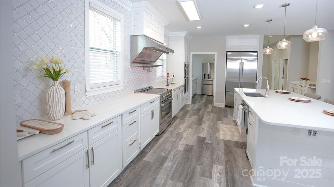 Furnished interior view inside a new home in , Charlotte (Image 9).