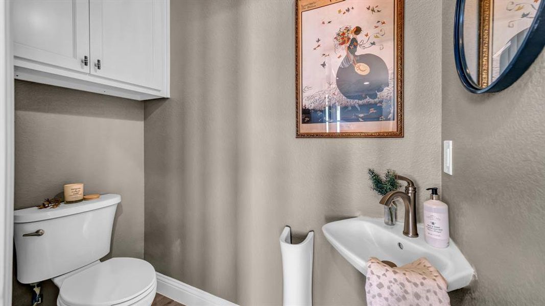 Furnished interior view inside a new home in Parallel Pastures, Poolville (Image 29). Furnished interior view inside a new home in Parallel Pastures, Poolville (Image 29).