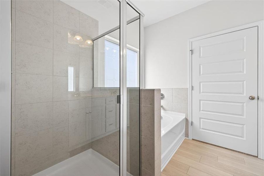 Furnished interior view inside a new home in Allen Manor, Hoschton (Image 12).