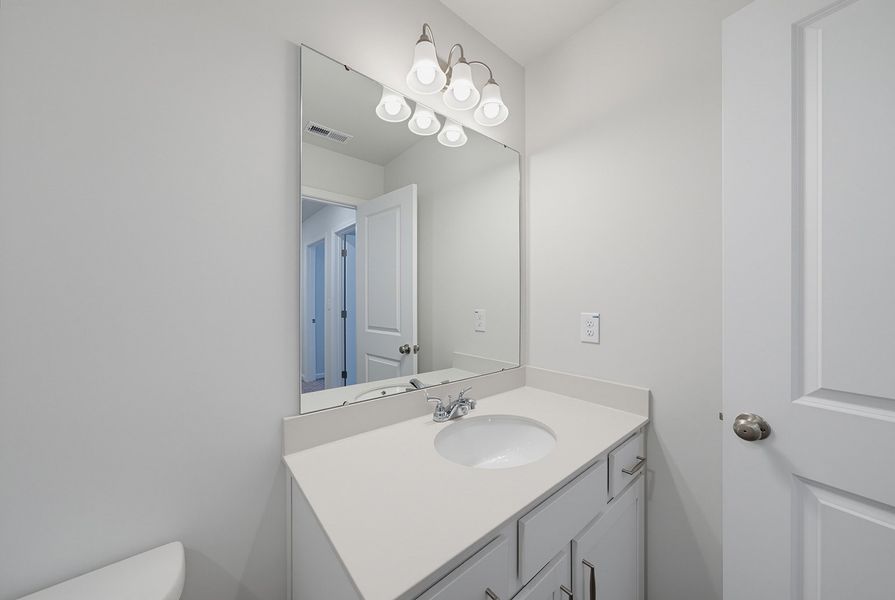 Furnished interior view inside a new home in Sweetbrier, Durham (Image 12).