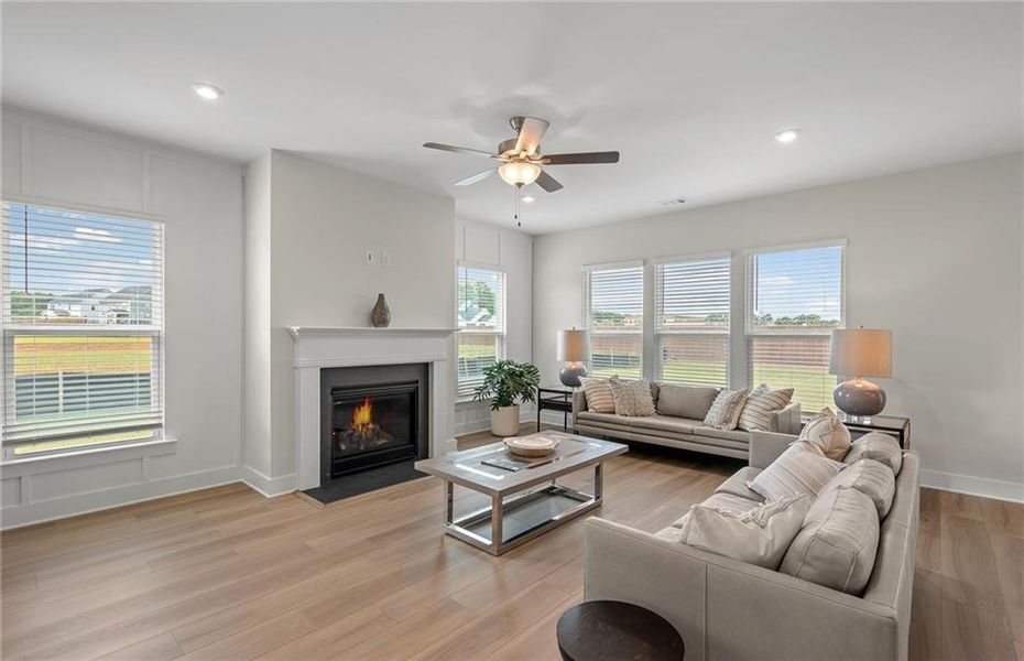 Furnished interior view inside a new home in Creekside at Skelton, Jefferson (Image 8).