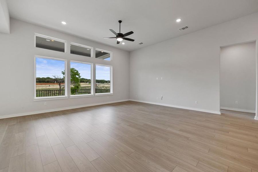 Spacious, unfurnished interior of a new home in Capitol Collection at Lariat, Liberty Hill (Image 30). Spacious, unfurnished interior of a new home in Capitol Collection at Lariat, Liberty Hill (Image 30).
