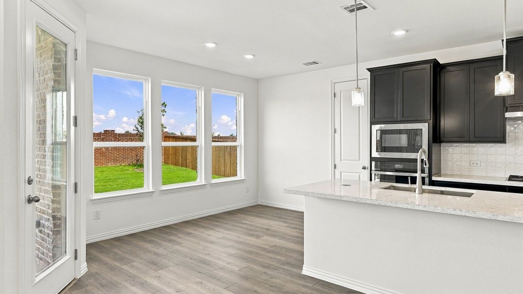 Furnished interior view inside a new home in Wildflower Ranch, Fort Worth (Image 14).