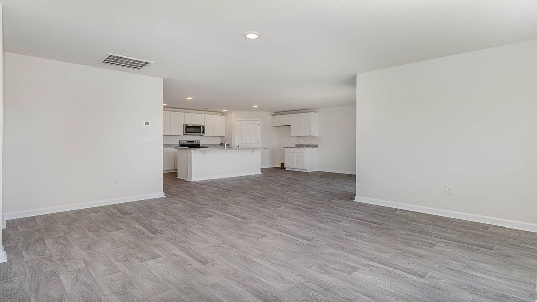 Representative unfurnished interior of a home built from the CALI by D.R. Horton in Heritage Crossing, Conway (Image 15).