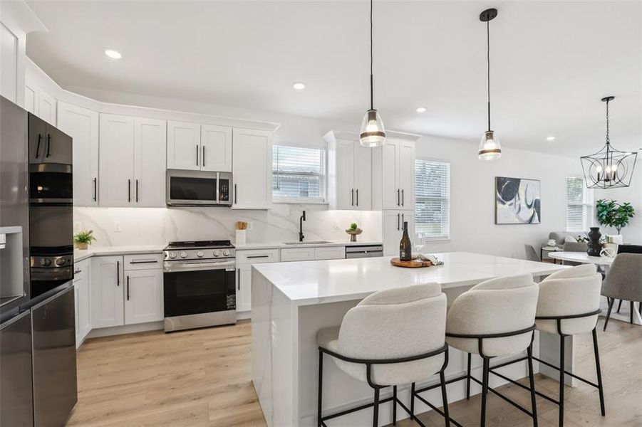 Furnished interior view inside a new home in , Tampa (Image 7).
