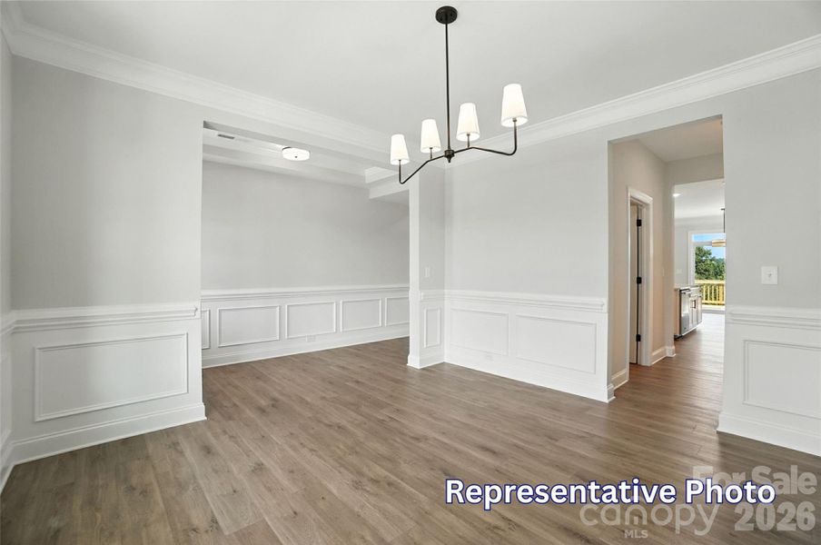 Spacious, unfurnished interior of a new home in Enclave at Riverdale, Huntersville (Image 21).