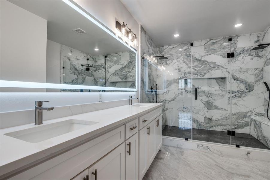 Furnished interior view inside a new home in , Lancaster (Image 10).