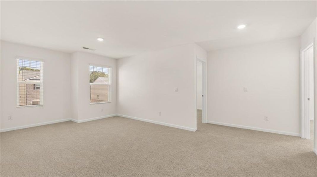 Spacious, unfurnished interior of a new home in The Reserve at Calcutta, Stockbridge (Image 15). Spacious, unfurnished interior of a new home in The Reserve at Calcutta, Stockbridge (Image 15).
