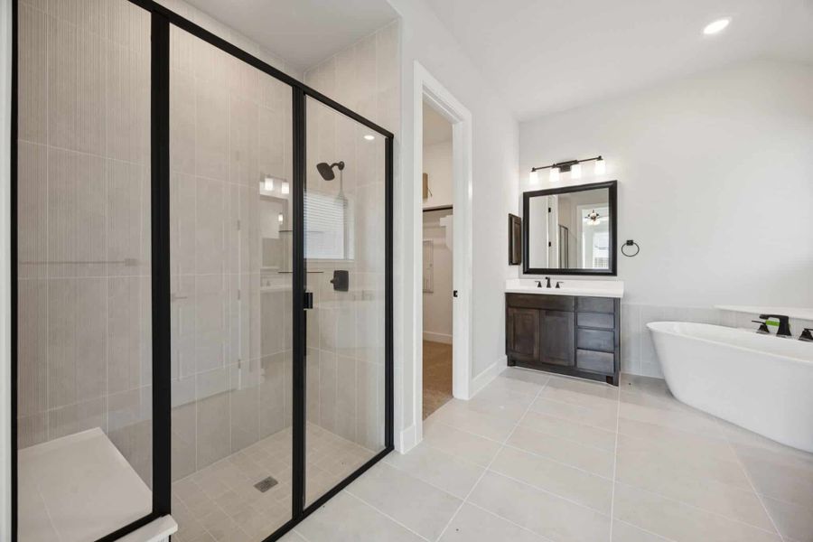 Furnished interior view inside a new home in Lakeview Heights, Azle (Image 14).