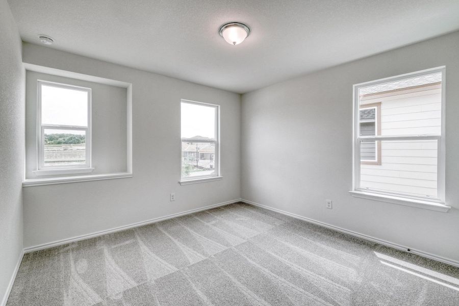 Spacious, unfurnished interior of a new home in Sonterra - Cool Water, Jarrell (Image 26). Spacious, unfurnished interior of a new home in Sonterra - Cool Water, Jarrell (Image 26).