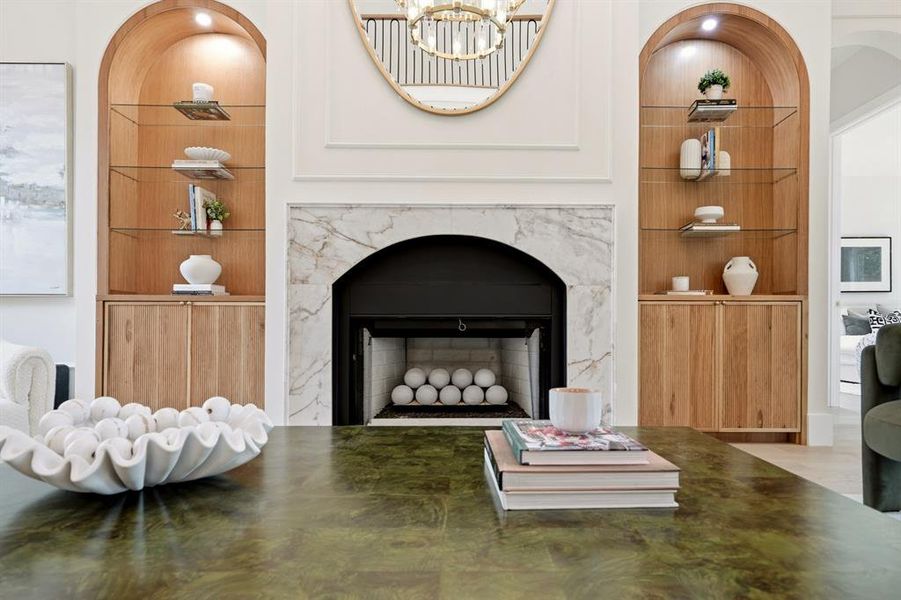 Furnished interior view inside a new home in , Dallas (Image 19). Furnished interior view inside a new home in , Dallas (Image 19).