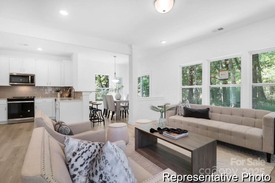 Furnished interior view inside a new home in Shay Crossing, Salisbury (Image 13).