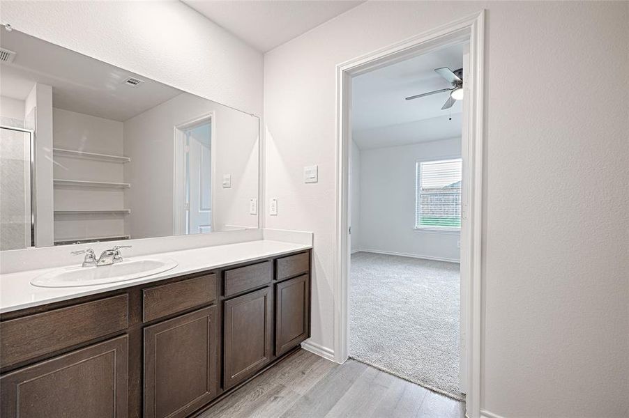 Furnished interior view inside a new home in , Princeton (Image 12).