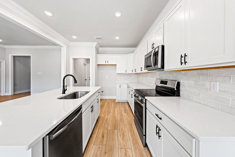 Furnished interior view inside a new home in Young Oaks, Crestview (Image 8).