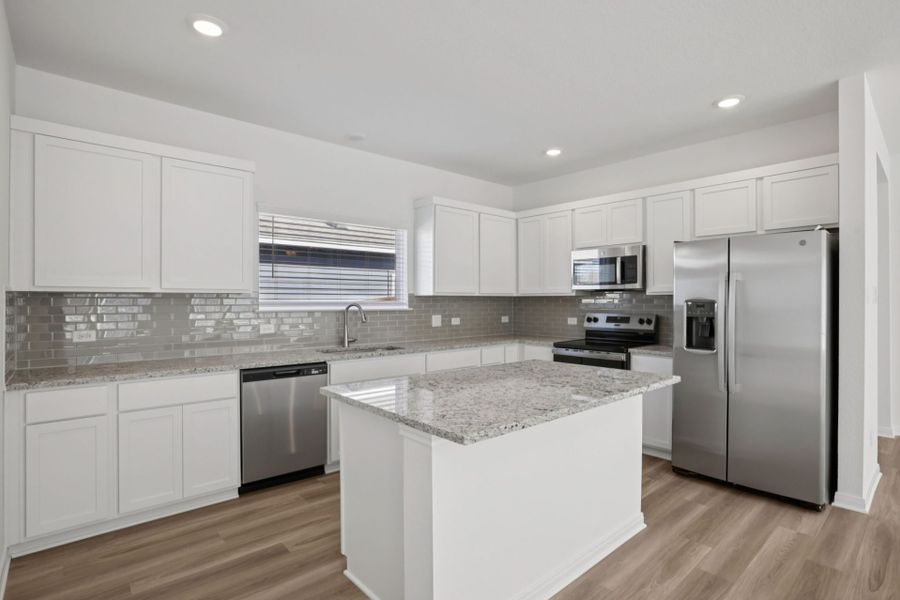 Furnished interior view inside a new home in Cool Water at Sonterra, Jarrell (Image 8).