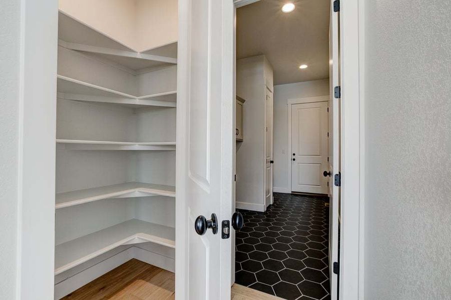 Pantry/Mudroom - Not Actual Home - Finishes May Vary