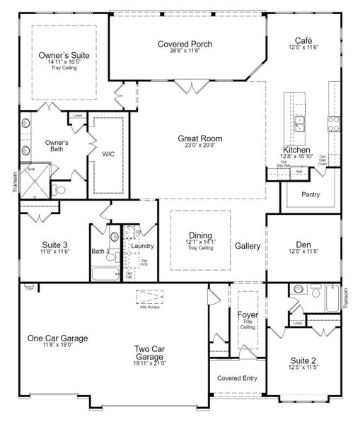 Rosewood Floorplan Standard