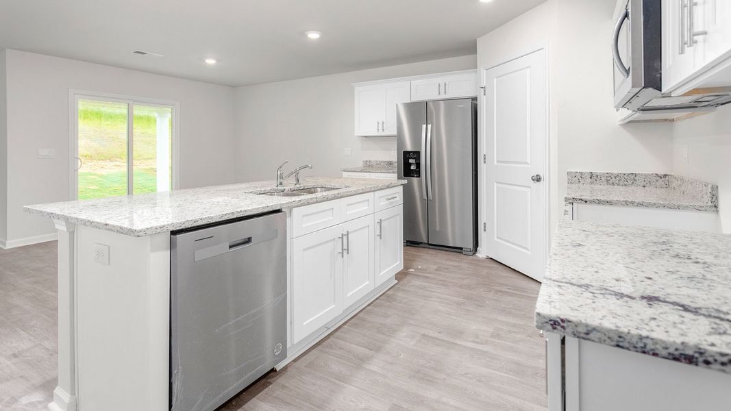 Furnished interior view inside a new home in Owens Ridge, Lexington (Image 4).