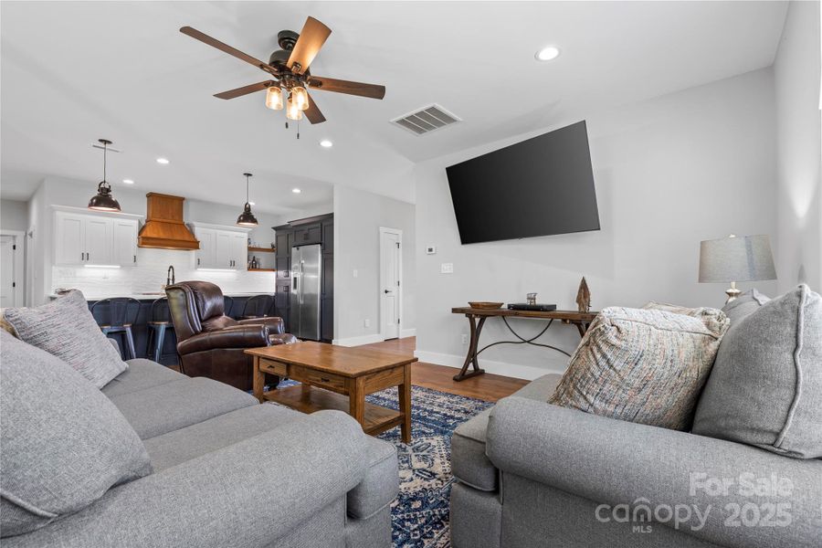 Furnished interior view inside a new home in , Harmony (Image 10).