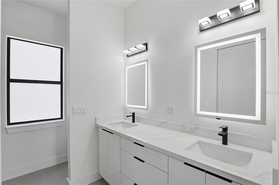 Furnished interior view inside a new home in , Lehigh Acres (Image 9).