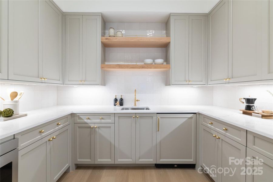 Furnished interior view inside a new home in , Charlotte (Image 31).