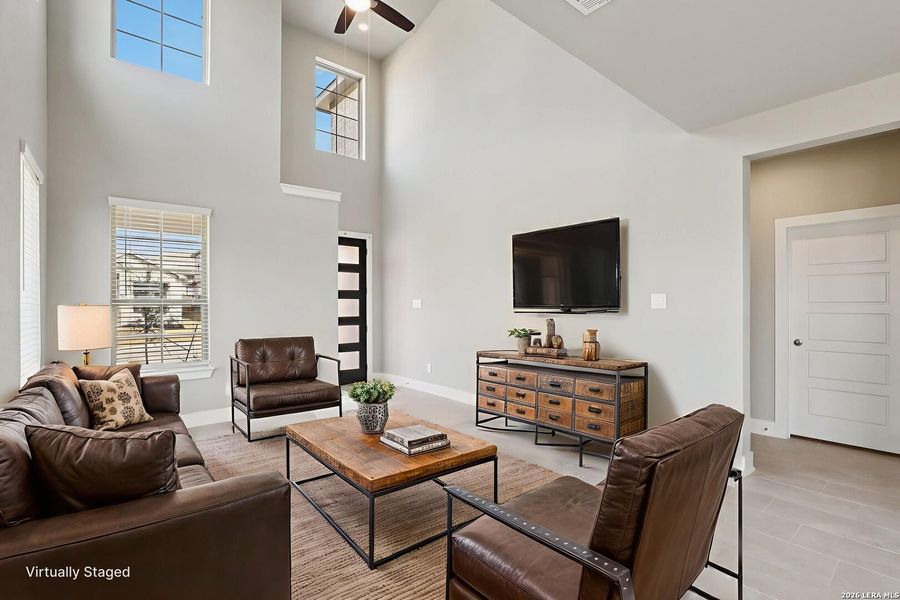 Furnished interior view inside a new home in Lark Canyon, New Braunfels (Image 12).