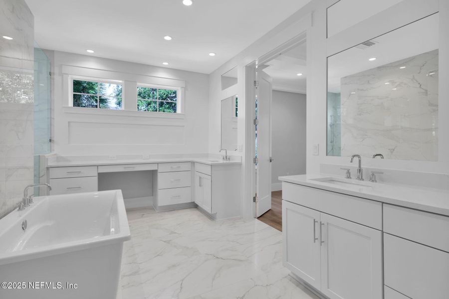 Furnished interior view inside a new home in , Atlantic Beach (Image 38). Furnished interior view inside a new home in , Atlantic Beach (Image 38).