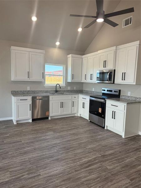 Furnished interior view inside a new home in , Mabank (Image 6).