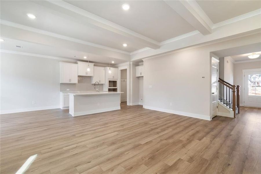 Spacious, unfurnished interior of a new home in Rosewood Lake Estates, Hoschton (Image 27).