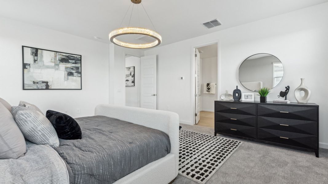 Furnished interior view inside a new home in Prada, Phoenix (Image 32).