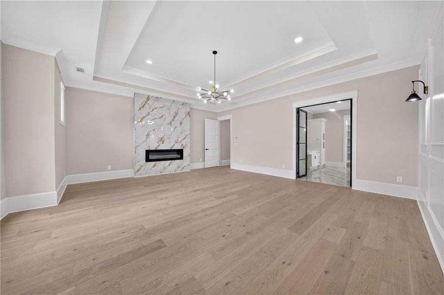 Spacious, unfurnished interior of a new home in , Monroe (Image 54).