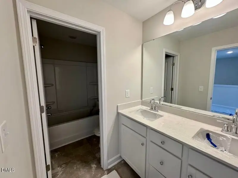 Furnished interior view inside a new home in Forestville Yard Townhomes, Knightdale (Image 3).
