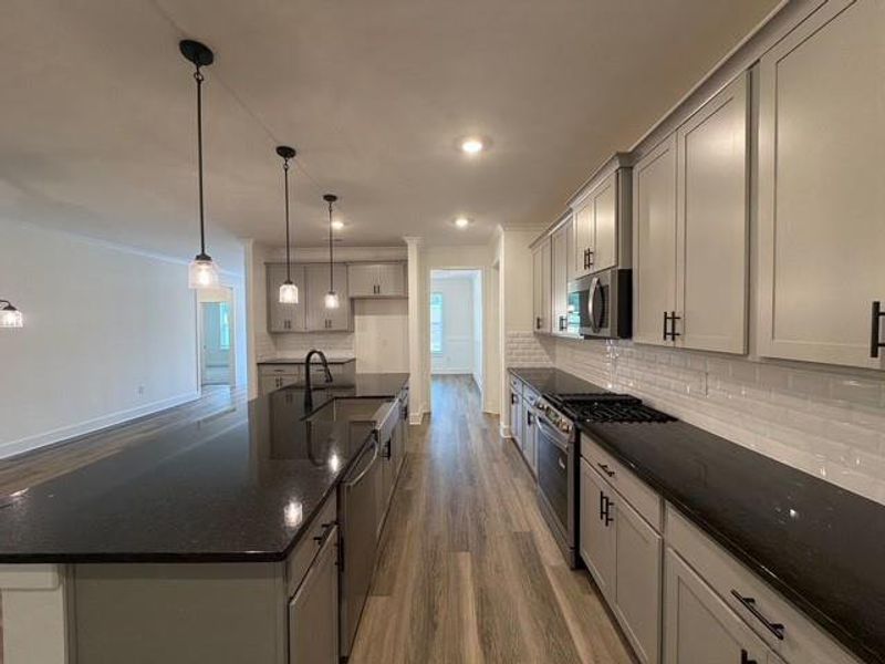 Furnished interior view inside a new home in Tuscany Hills, Douglasville (Image 5).
