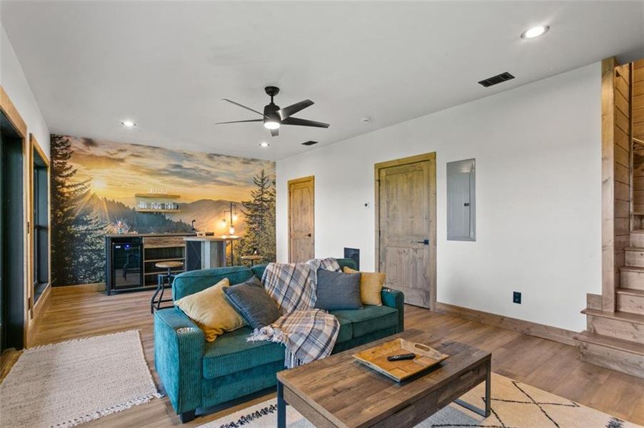Furnished interior view inside a new home in , Talking Rock (Image 17).
