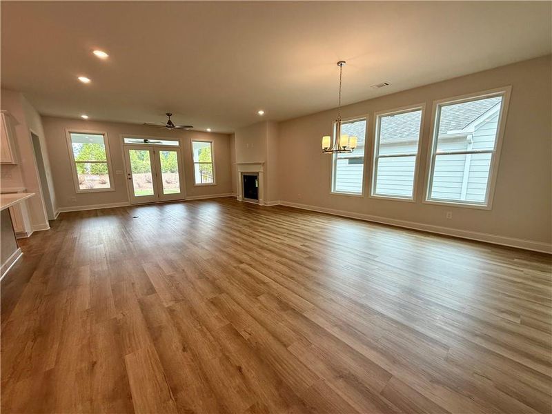 Spacious, unfurnished interior of a new home in , Hiram (Image 16).