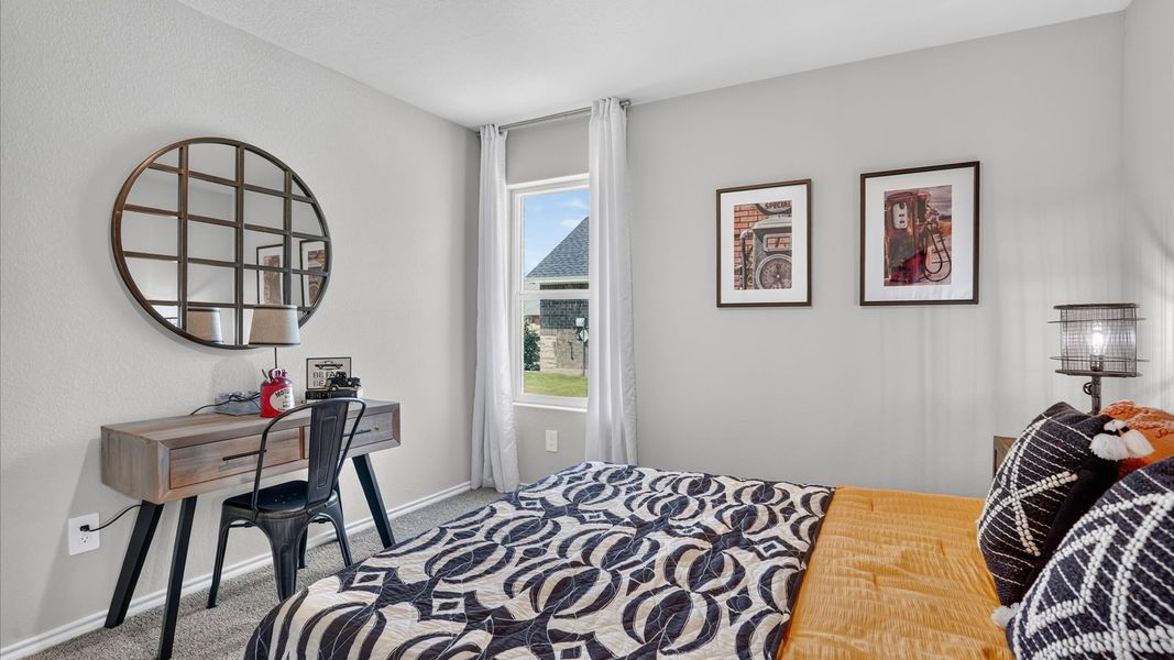 Furnished interior view inside a new home in Townes Landing, Fort Worth (Image 36).