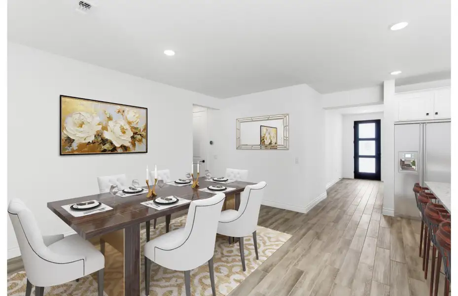 Furnished interior view inside a new home in Del Webb New Braunfels at Veramendi, New Braunfels (Image 3). Furnished interior view inside a new home in Del Webb New Braunfels at Veramendi, New Braunfels (Image 3).