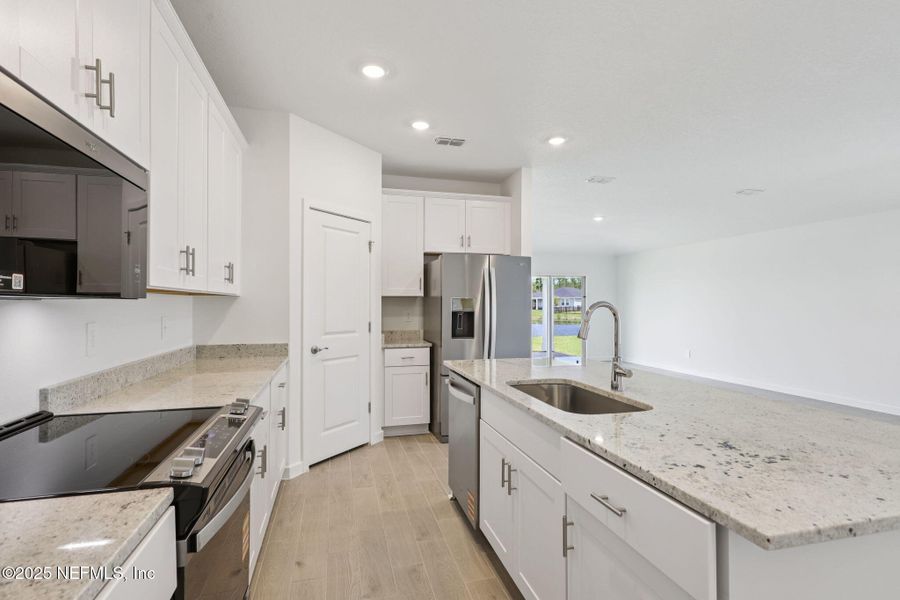 Furnished interior view inside a new home in Kings Preserve, Jacksonville (Image 12).