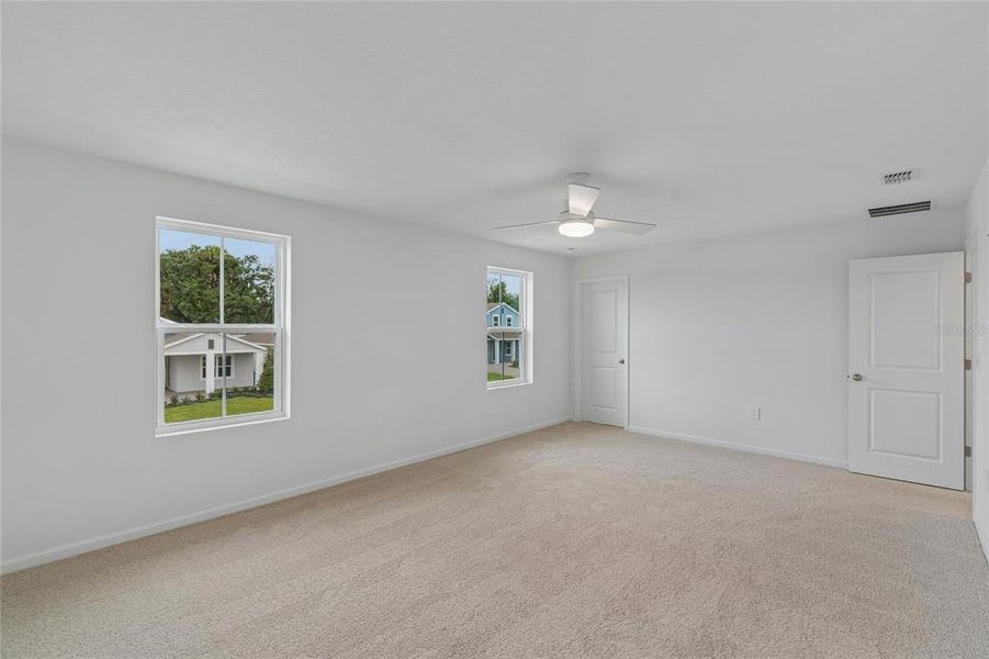 Spacious, unfurnished interior of a new home in Aspire at Canter Creek, Davenport (Image 23). Spacious, unfurnished interior of a new home in Aspire at Canter Creek, Davenport (Image 23).