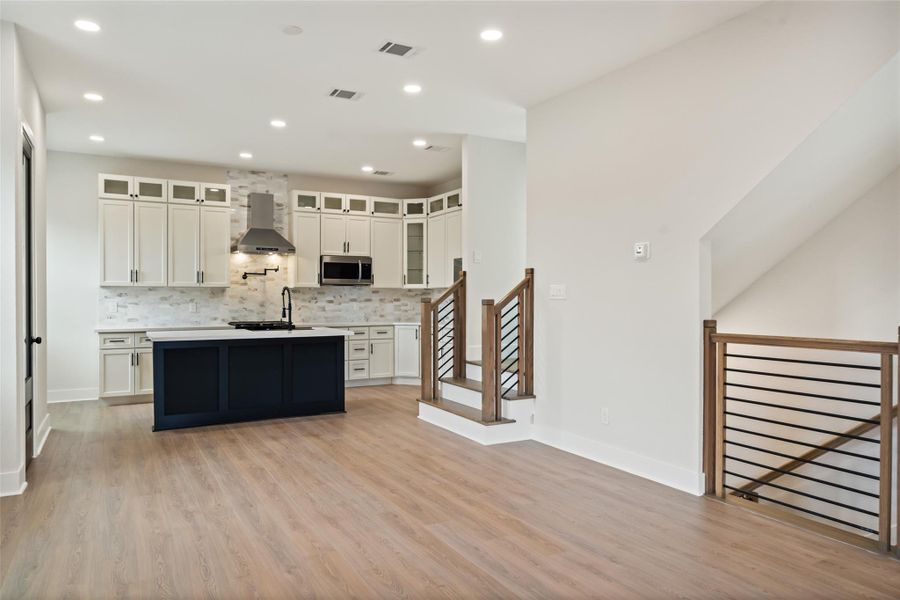 Furnished interior view inside a new home in , Houston (Image 3). Furnished interior view inside a new home in , Houston (Image 3).