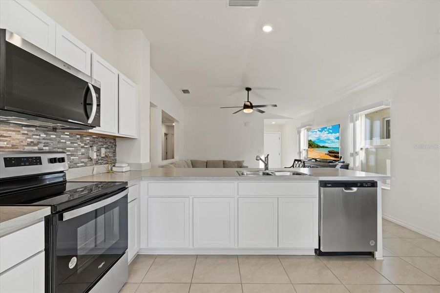 Furnished interior view inside a new home in , Parrish (Image 8).