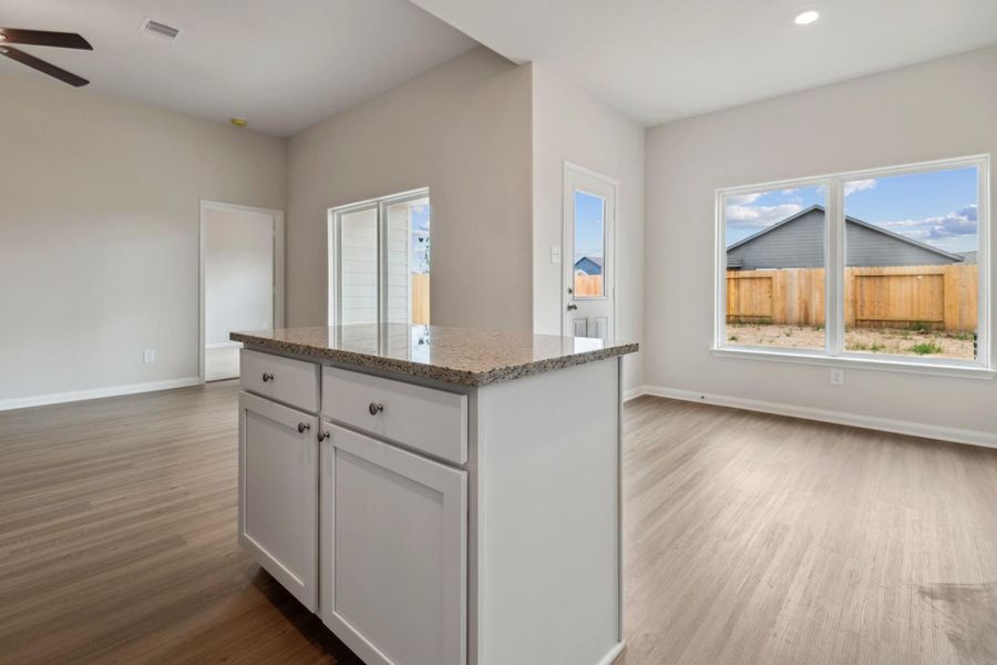 Furnished interior view inside a new home in Trails at Cochran Ranch, Waller (Image 4). Furnished interior view inside a new home in Trails at Cochran Ranch, Waller (Image 4).