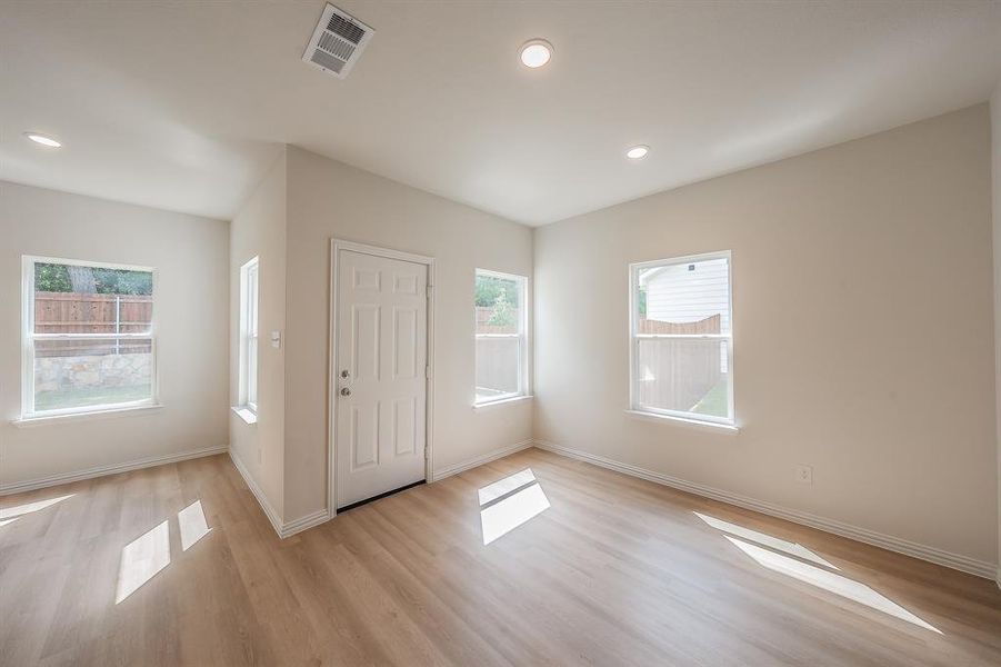 Spacious, unfurnished interior of a new home in Courtland Place, Cleburne (Image 36). Spacious, unfurnished interior of a new home in Courtland Place, Cleburne (Image 36).