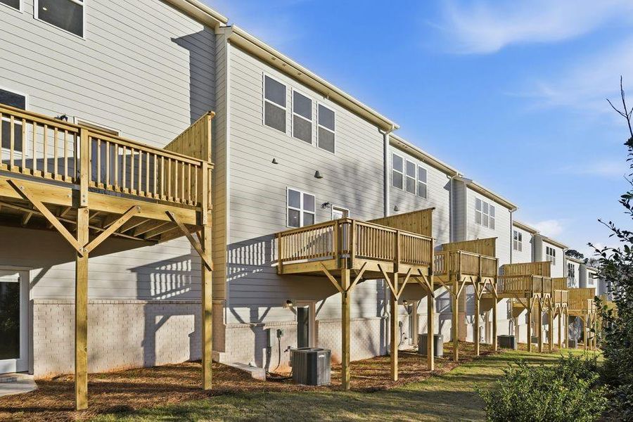 Exterior details and patio area of a home in Somerset at Veterans Memorial, Mableton (Image 25). Exterior details and patio area of a home in Somerset at Veterans Memorial, Mableton (Image 25).