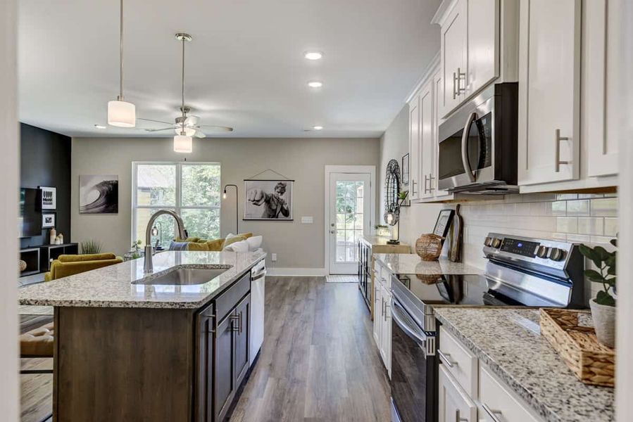 Furnished interior view inside a new home in The Grove at Kennesaw Farms, Gallatin (Image 6).